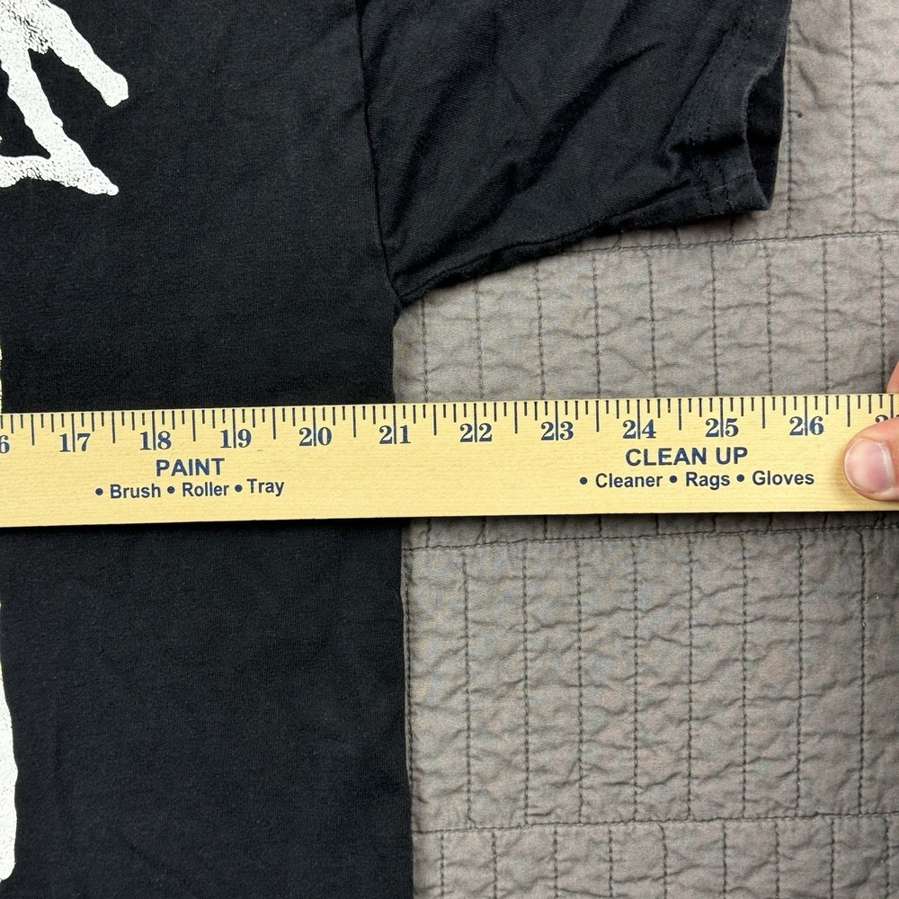 Juice Wrld T Shirt Men Large Black Rap Double Sided Graphic Shadows In My Room - Picture 7 of 9